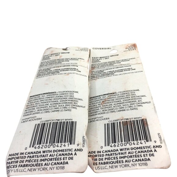 COVERGIRL Easy Breezy Brow Sculpt Set 710 Soft Brown Lot of 2 New Sealed - Picture 3 of 4